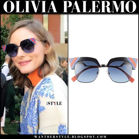 olivia palermo fendi sunglasses